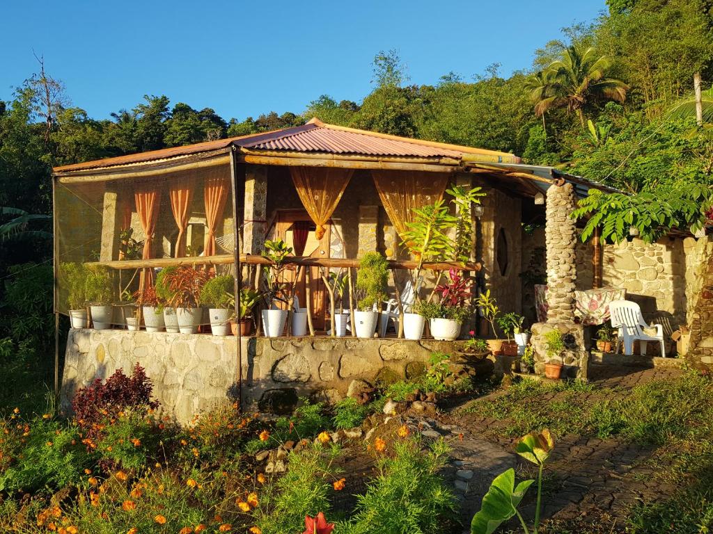 Eco Farm Romantic Stone House 700 meters above sea level at Camiguin Island
