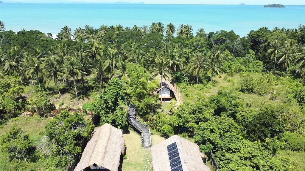 Binga Beach Palawan Glamping & Family Room Cabin