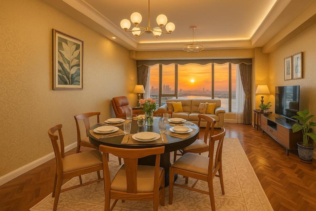 Elegant 2BR Manila Bay Sunset near US Embassy