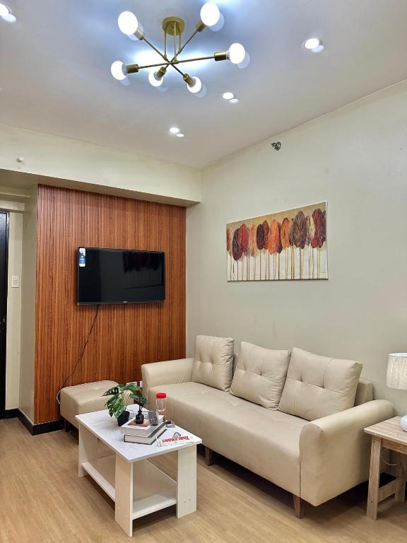 Fully Furnished One Bedroom Unit with Balcony at Calathea Place, DMCI Homes