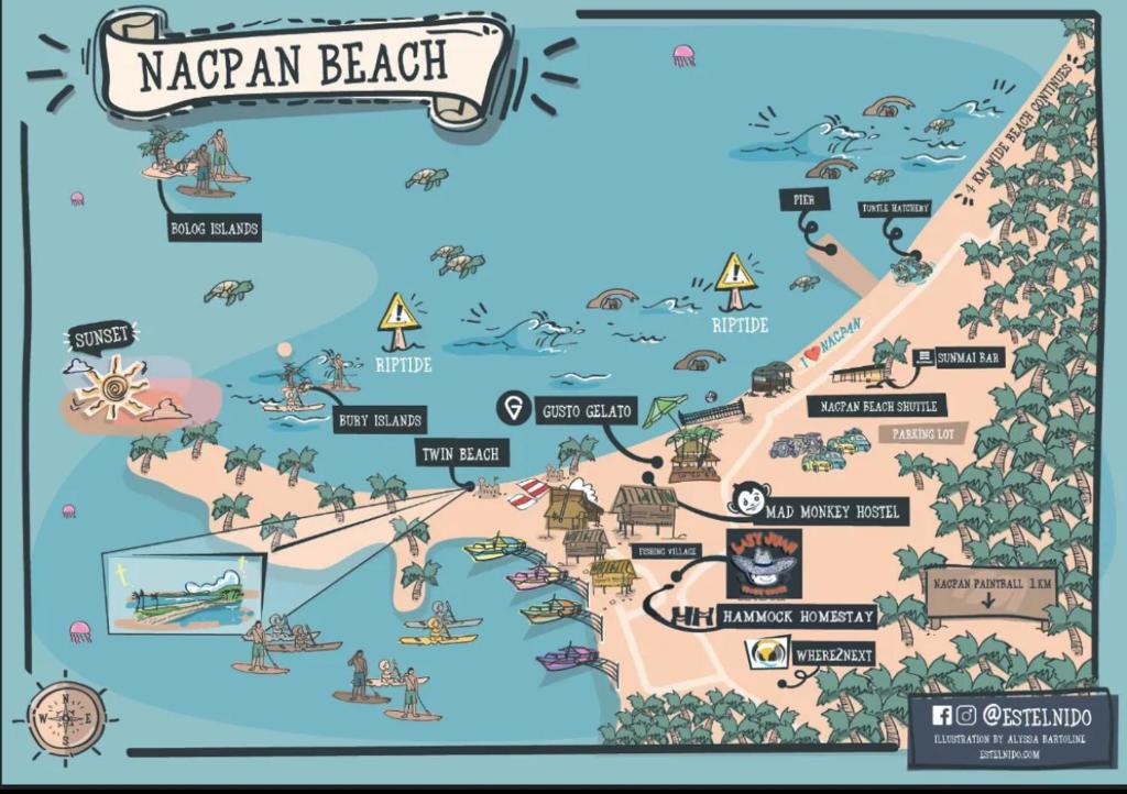 Lazy Juan Beach House Nacpan