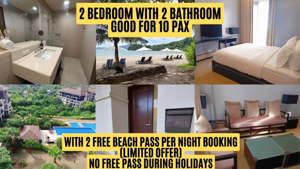 Sea Breeze Verandas at Anvaya Cove Penthouse Unit with Complete Sea View