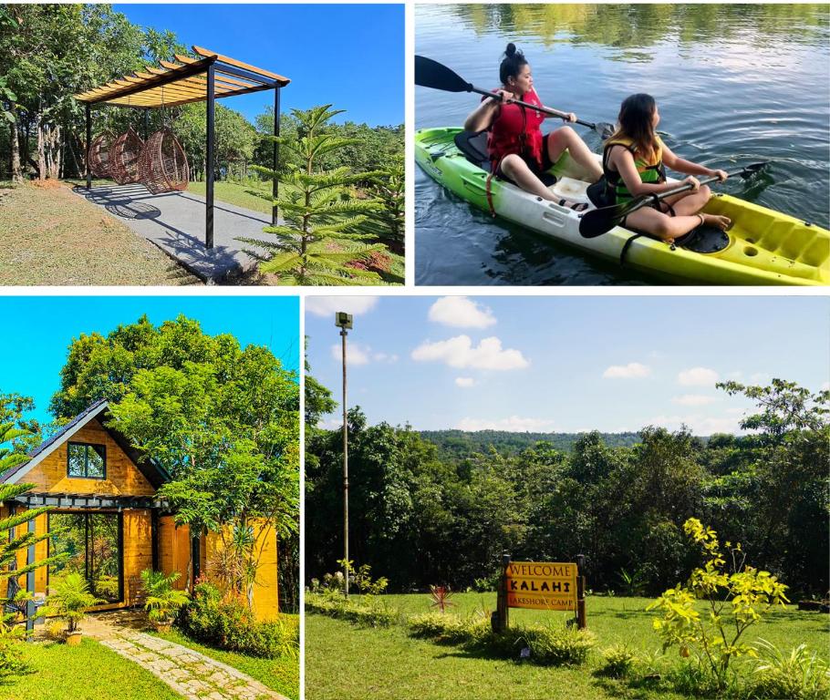 Uphill Cozy Cabins in an Island Lake for Family getaway