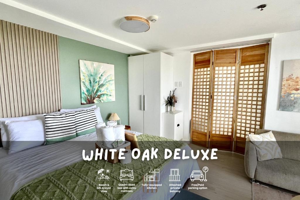 White Oak Deluxe - 1BR with Spacious Balcony Beach and Mt Arayat View